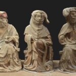 Drie profeten, voor, tijdens en na de restauratie_Museum van de Stad Brussel © KIK-IRPA