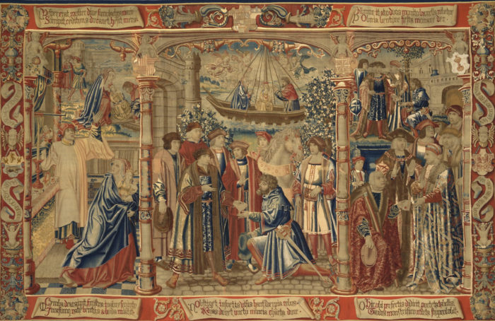 B. Van Orley, Tapestry of Notre Dame du Sablon, between 1516 and 1518 © Y.Peeters and A.Dohet