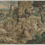 P. Coecke, Tapestry cartoon of the Martyrdom of St Paul, 1530 © KIK-IRPA