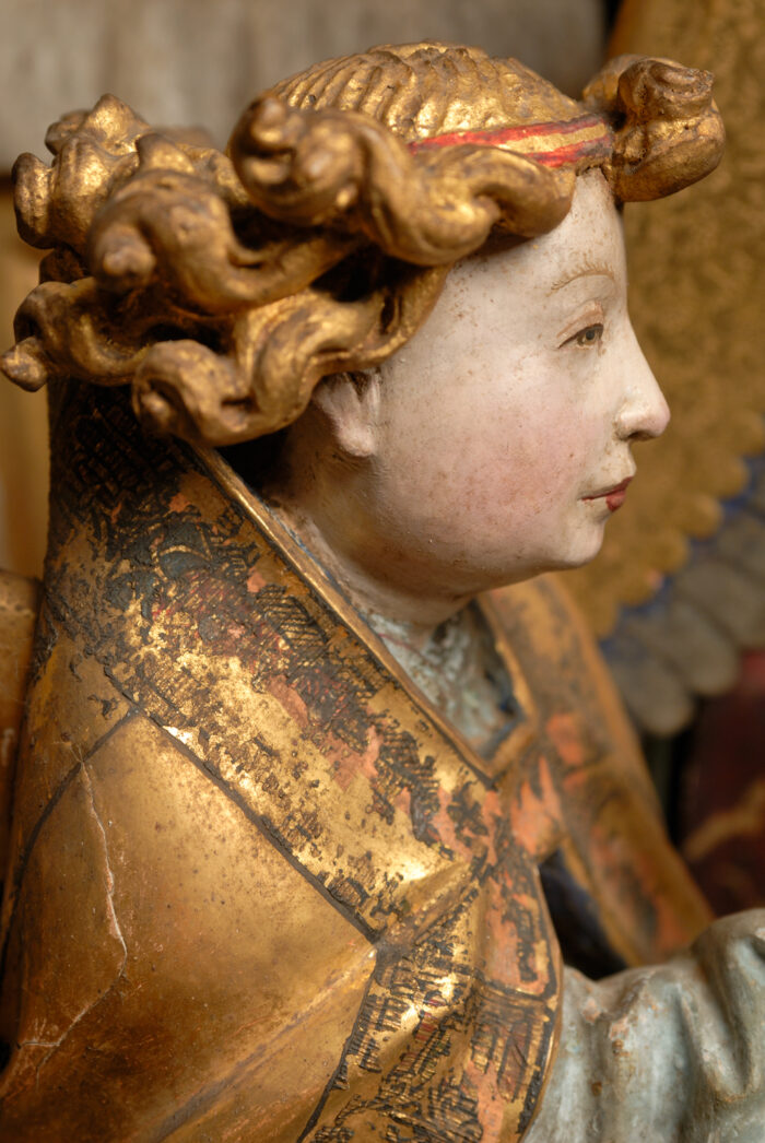 Detail Altarpiece of Saluces_Brussels City Museum © Y. Peeters and A. Dohet