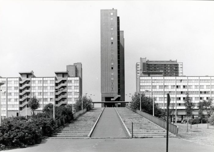 La Cité Modèle, vue de la rampe des Citronniers, 1970-1980 © Sint-Lukasarchief