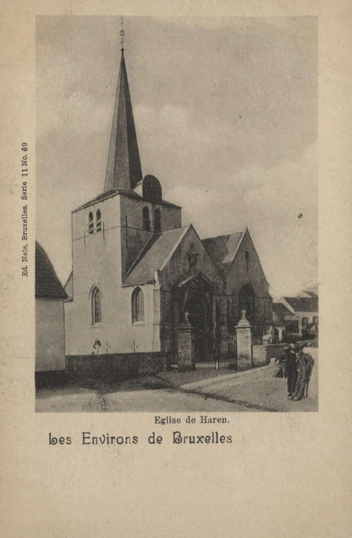 Eglise Sainte-Élisabeth avant 1900 © Archives de la Ville de Bruxelles