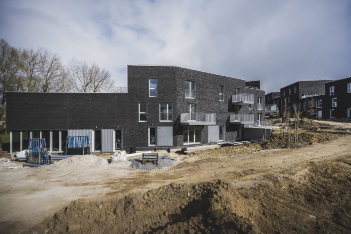 Nouveau quartier en construction au Harenberg, 2020 © s.a. Les Entreprises Louis De Waele